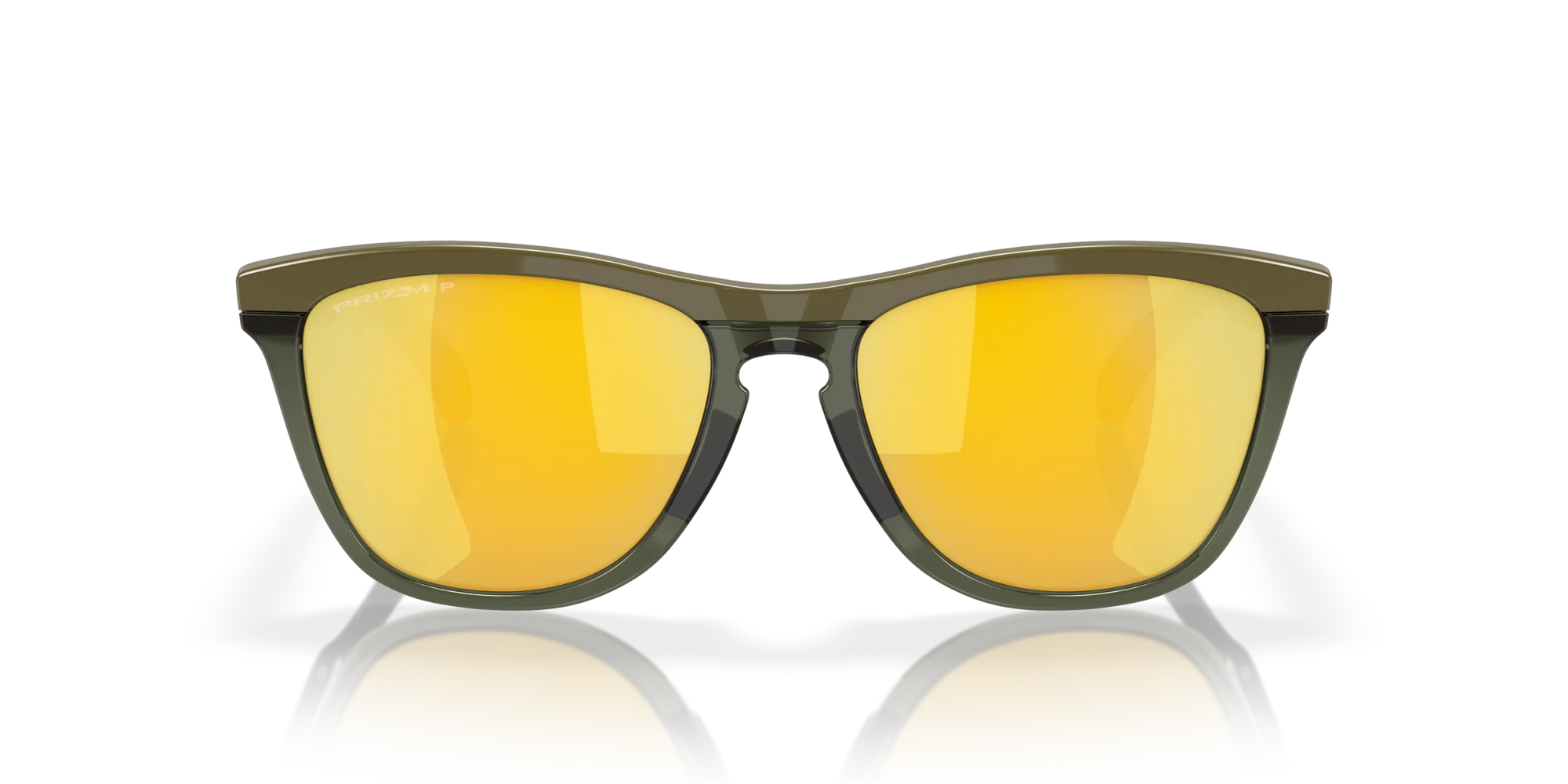 Oakley FrogSkins Range Polarize Güneş Gözlüğü 928408 Dark Brush/Olive Ink Prizm 24K Polarized