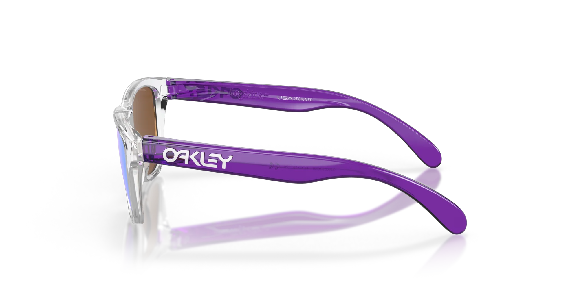 Oakley FrogSkins XXS Çocuk Güneş Gözlüğü J900903 Clear Prizm Violet