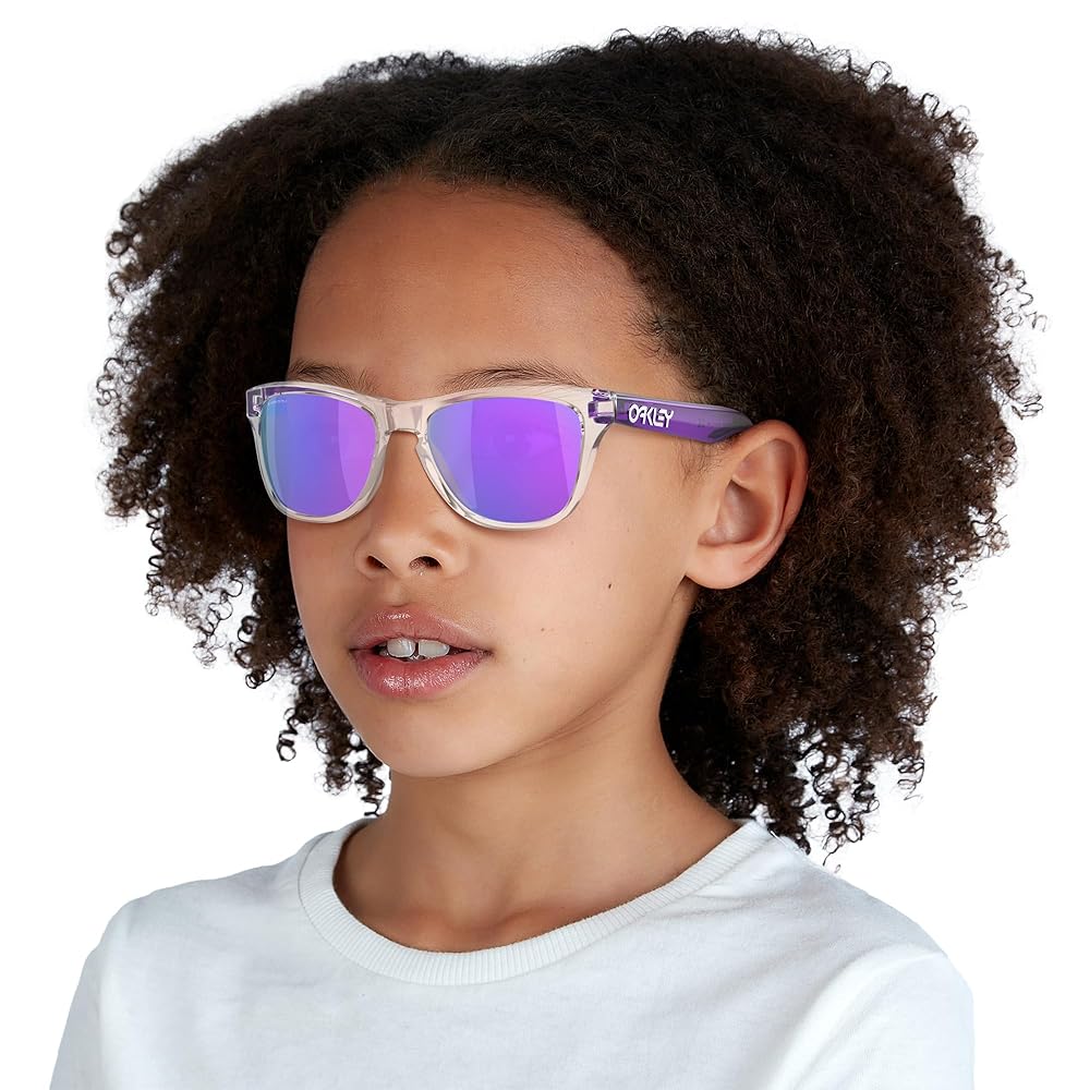 Oakley FrogSkins XXS Çocuk Güneş Gözlüğü J900903 Clear Prizm Violet