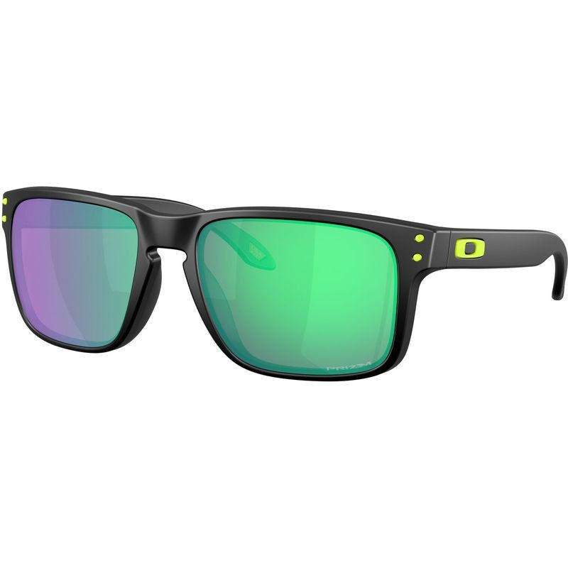 Oakley Holbrook Sunglasses 9102AI Matte Black Prizm Road Jade