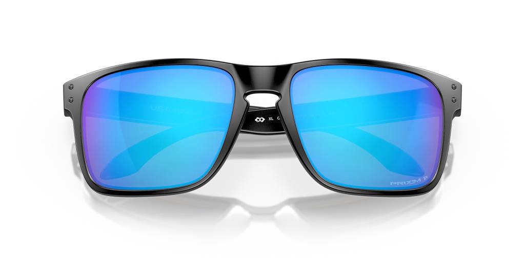 Oakley Holbrook XL Polarized Sunglasses 941721 Matte Black Prizm Sapphr Irid Polar