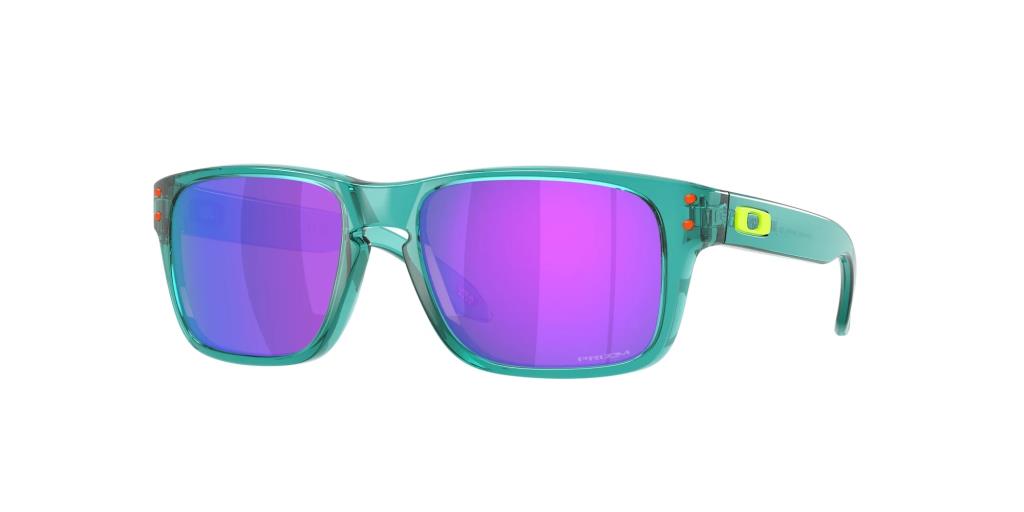 Oakley Holbrook XXS Genç Güneş Gözlüğü J901404 Transparent Arctic Surf Prizm Violet