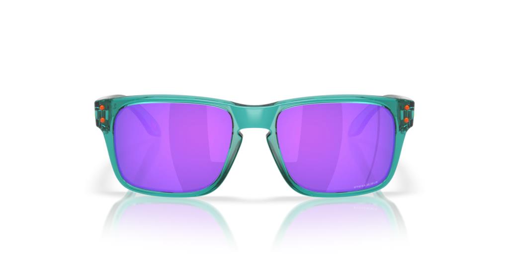 Oakley Holbrook XXS Genç Güneş Gözlüğü J901404 Transparent Arctic Surf Prizm Violet
