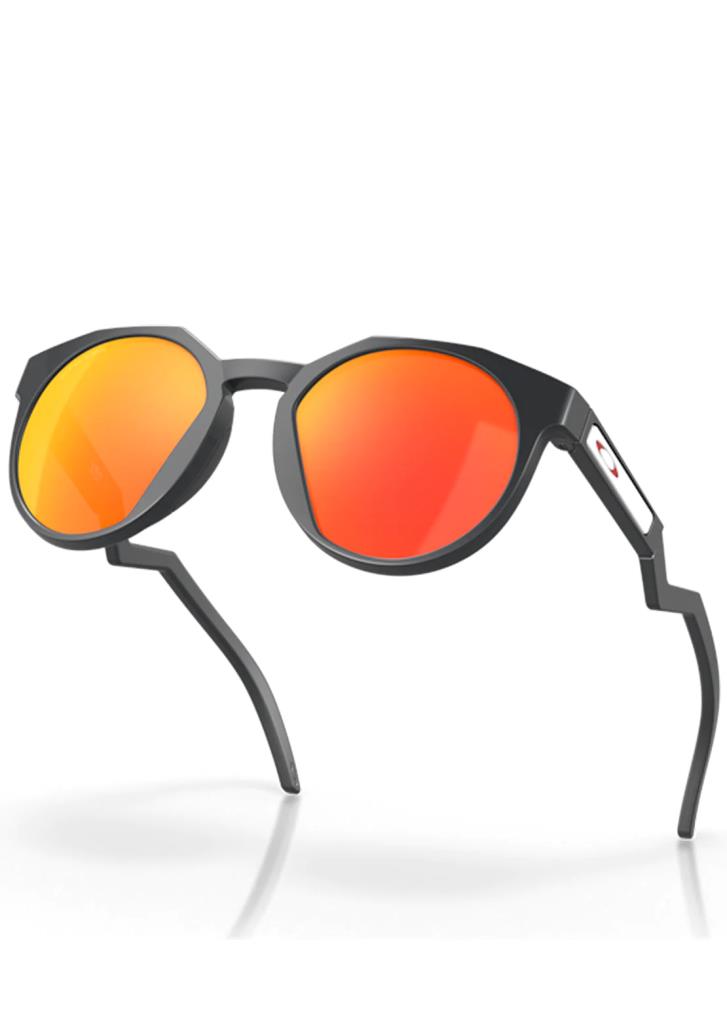 Oakley HSTN Sunglasses Matte Carbon Prizm Ruby