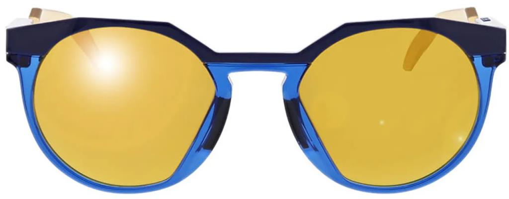 Oakley HSTN Mbappe İmzalı Polarize Güneş Gözlüğü 924211 Navy Trans Blue Prizm 24K Polarized