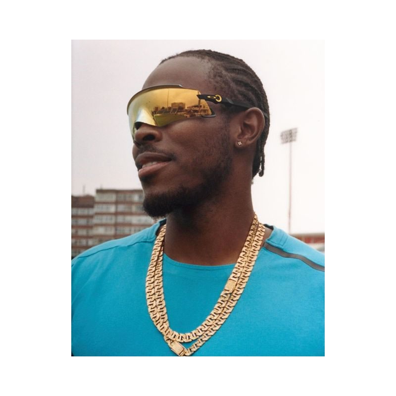 Велосипедные солнцезащитные очки Oakley Kato Черные полированные Prizm 24K 9455M