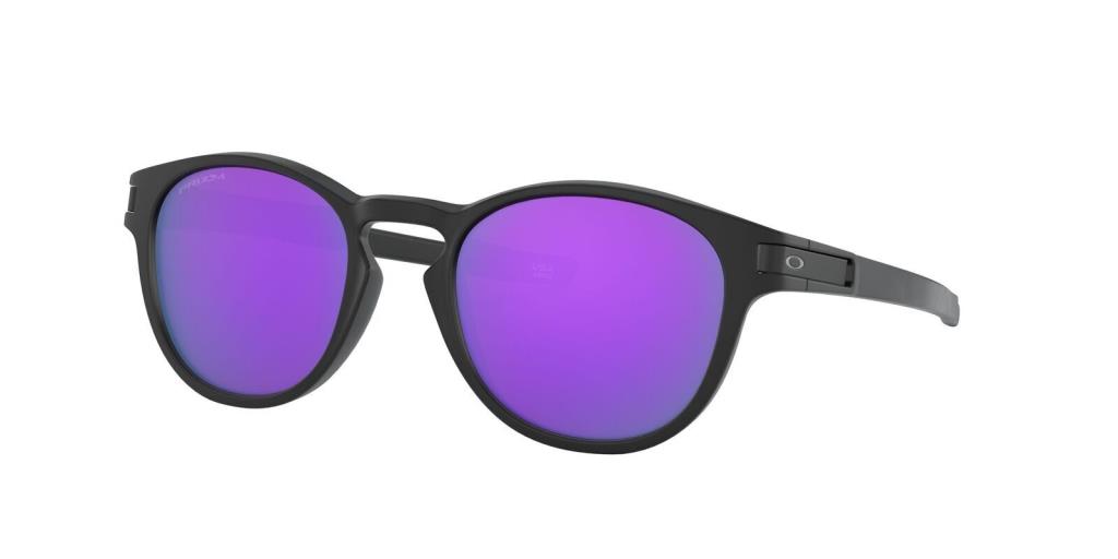 Oakley Latch Güneş Gözlüğü 926555 Matte Black Prizm Violet