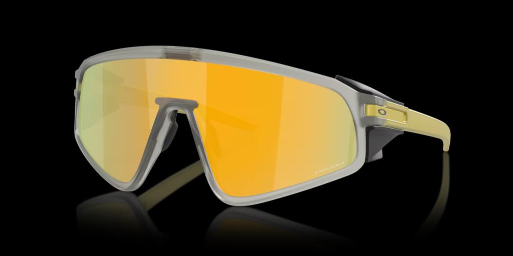 Солнцезащитные очки Oakley Latch Panel 940424, матовый серый цвет Ink Prizm 24K