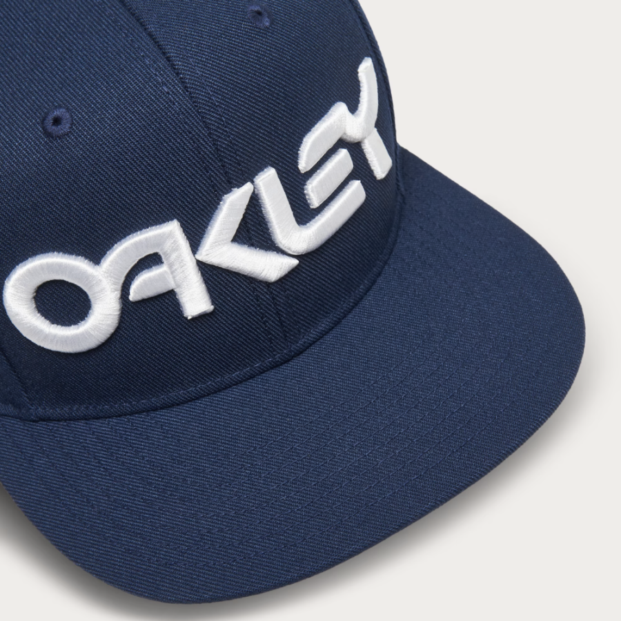 Oakley Mark III Flat Brim Şapka Team Navy FOS901496 6LE