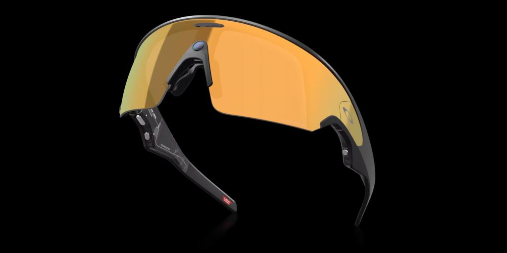 Солнцезащитные очки Oakley Meta Vanguard AI 80010452, матовый черный, Prizm 24K, 3005E1E97