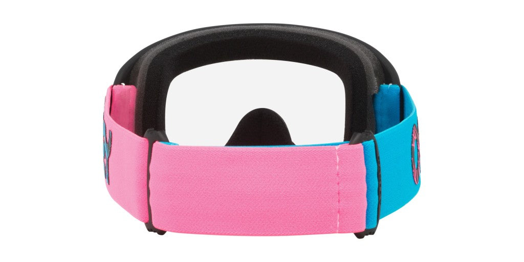 Oakley O Frame 2.0 Pro MX Goggles Gözlük 711561 2 Stroke Blue Pink Clear