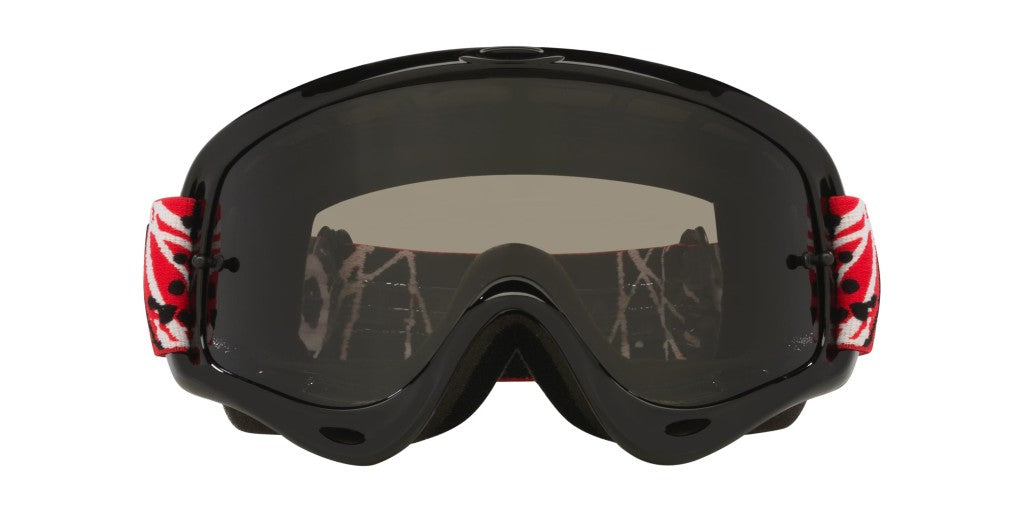 Oakley O Frame MX Goggles MTB Gözlük 702992 Red Eddie Dark Grey