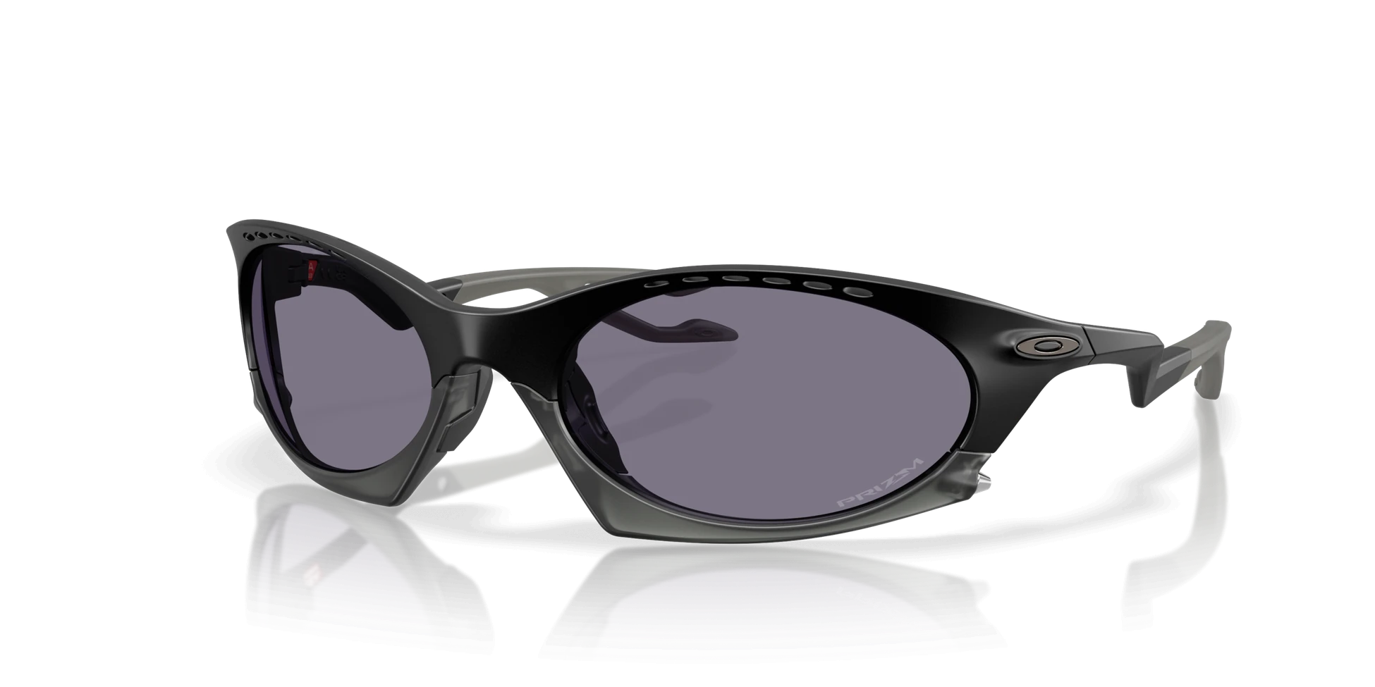 Oakley Plantaris Sunglasses 943701 Matte Black Prizm Gray