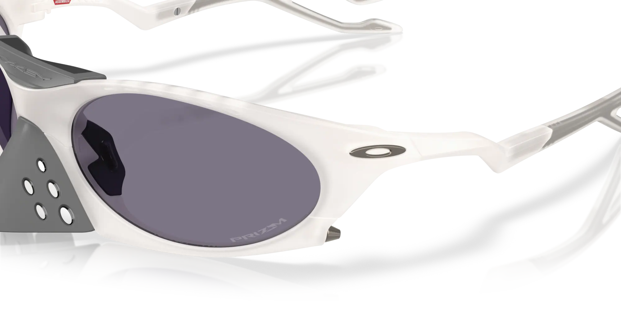 Oakley Plantaris Sunglasses 943706 Matte Vapor Prizm Gray