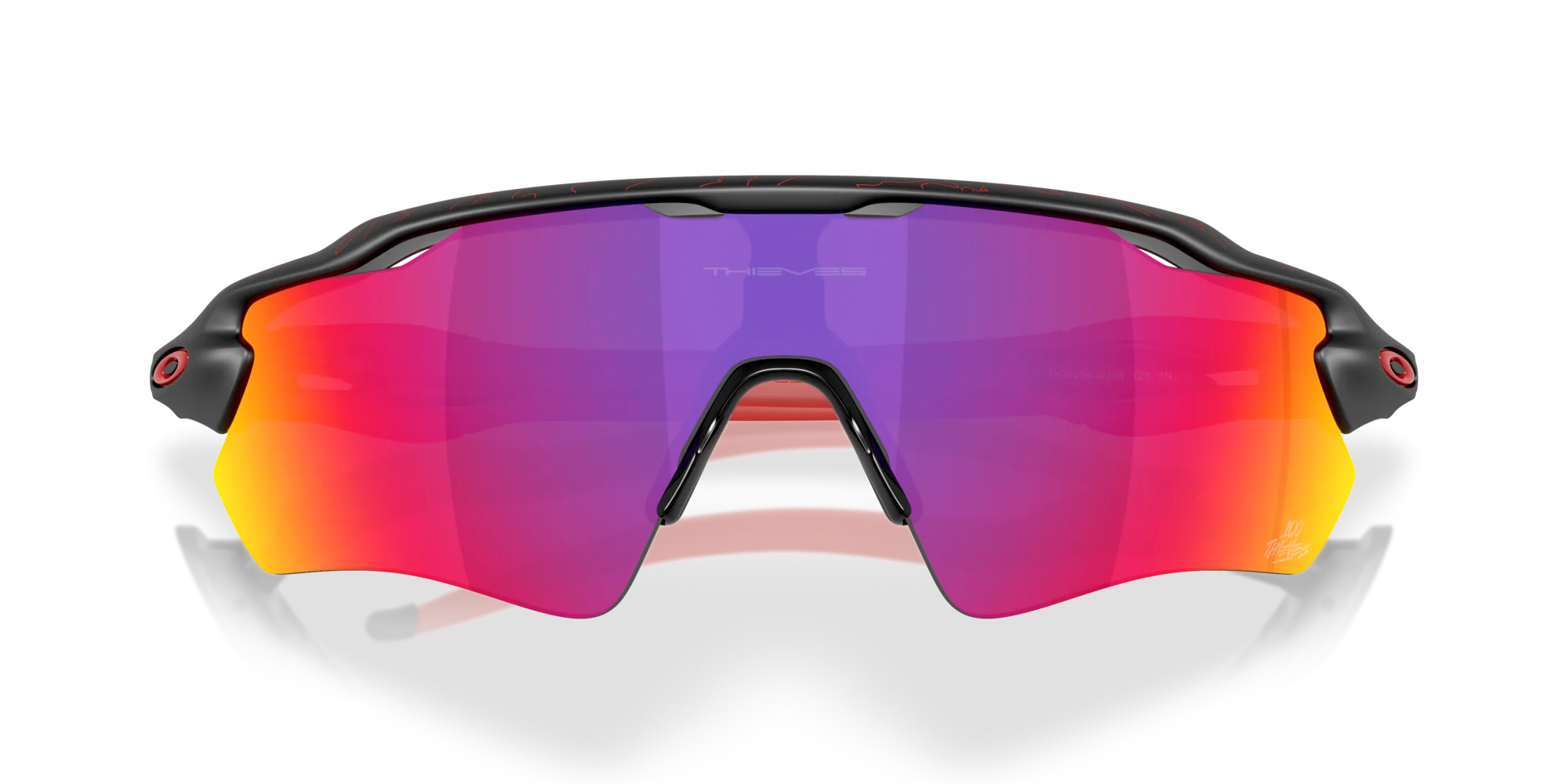 Oakley Radar EV Path 100 Thieves Special Collection Sunglasses 9208G2 100T Matte Black Prizm Road