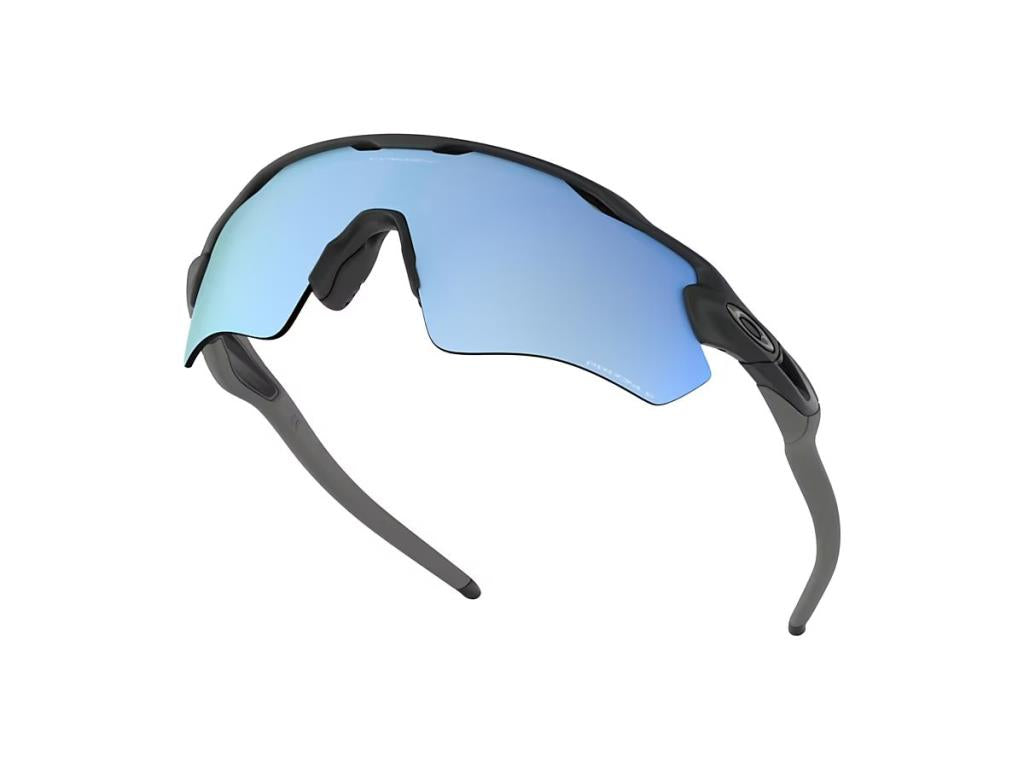 Oakley Radar Home Path Cycling Sunglasses Matte Black Camo Prizm Deep Water Polar