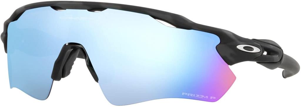Oakley Radar Home Path Велосипедные солнцезащитные очки Матовый черный камуфляж Prizm Deep Water Polar