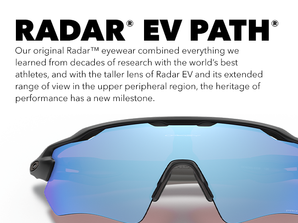 Oakley Radar Home Path Велосипедные солнцезащитные очки Матовый черный камуфляж Prizm Deep Water Polar