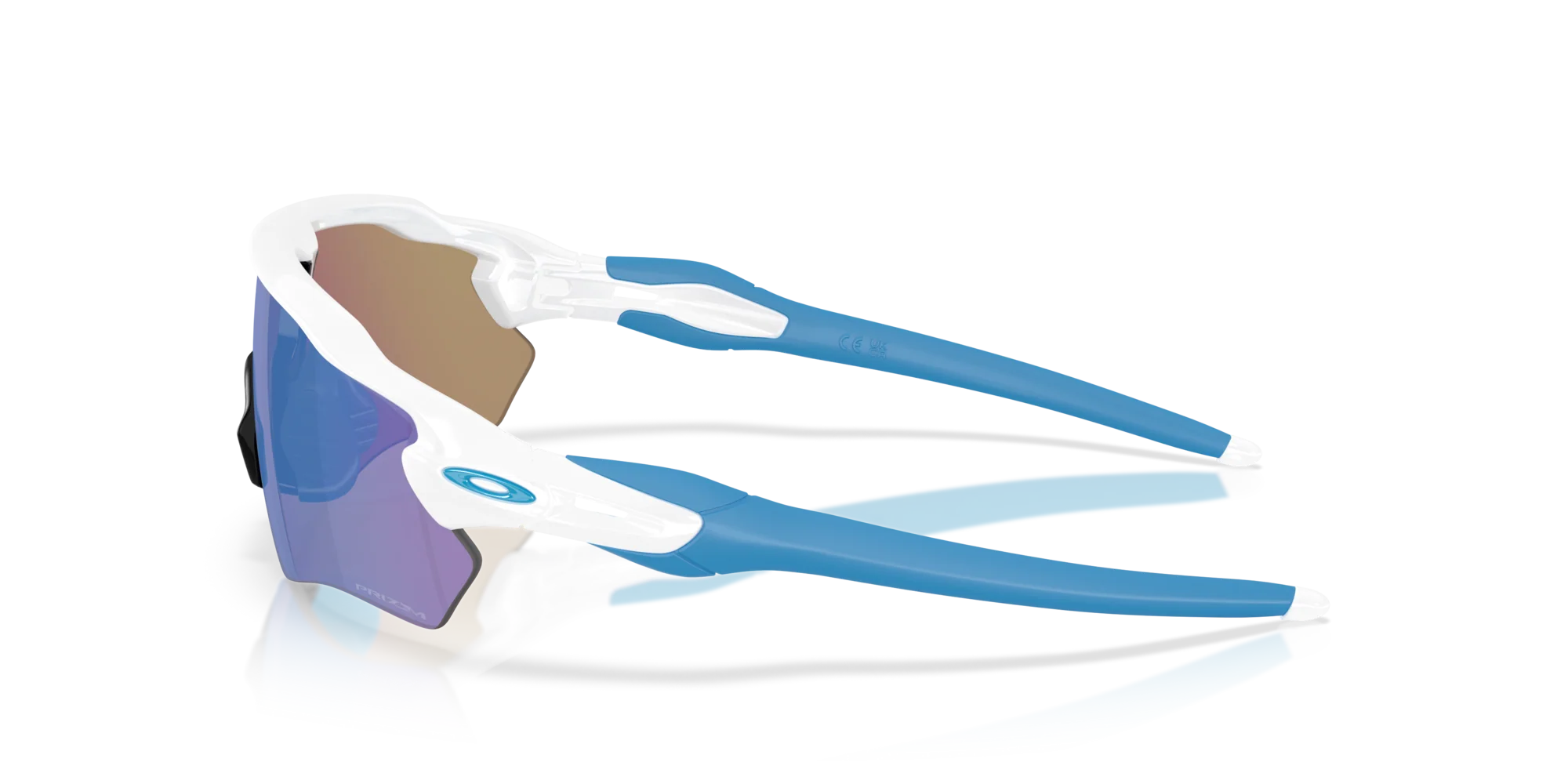 Солнцезащитные очки Oakley Radar EV S Path 951001, цвет полированный белый, оттенок Prizm Sapphire