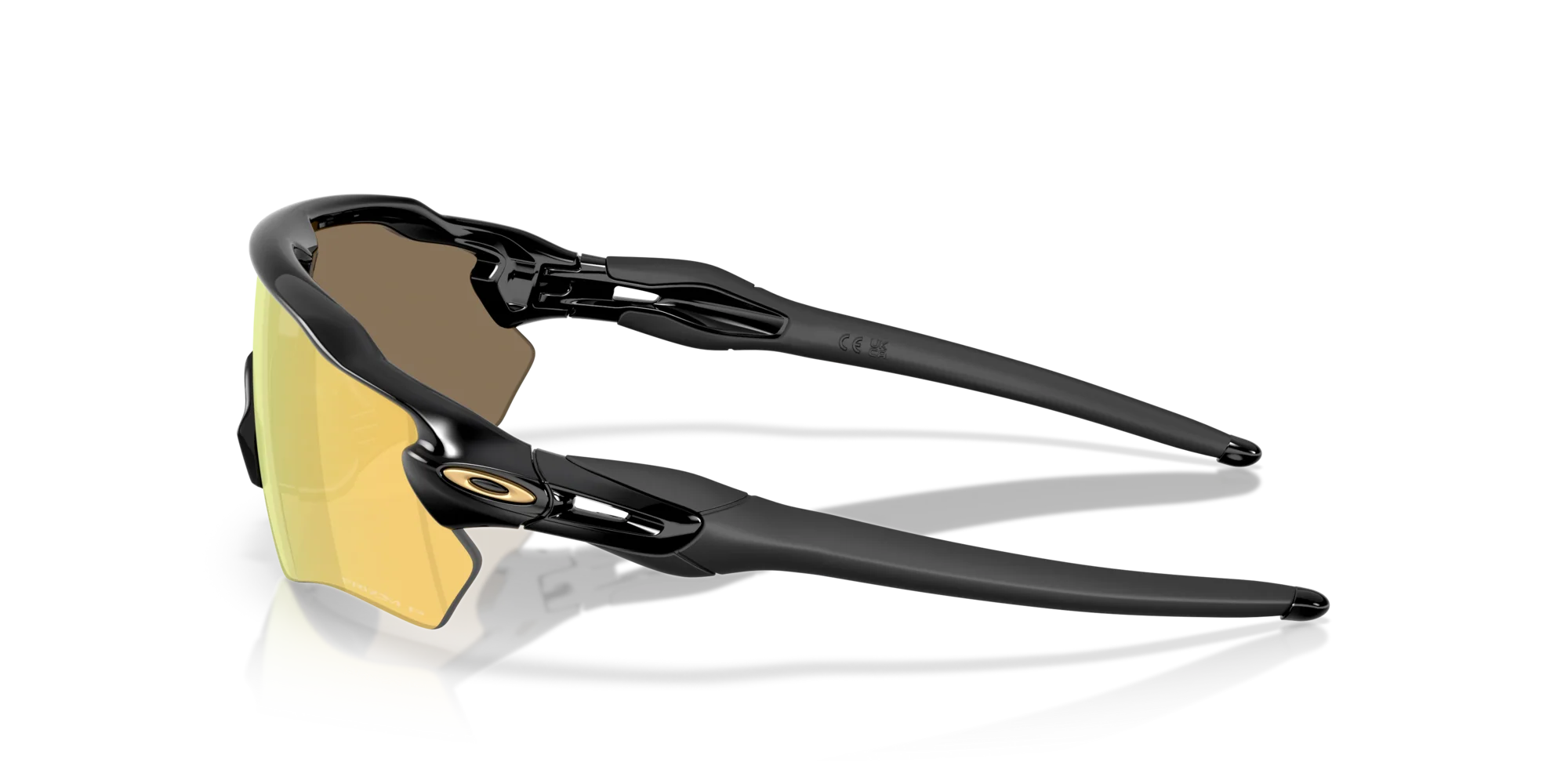 Солнцезащитные очки Oakley Radar EV S Path Polarized 951004, полированный черный, Prizm 24K Polar