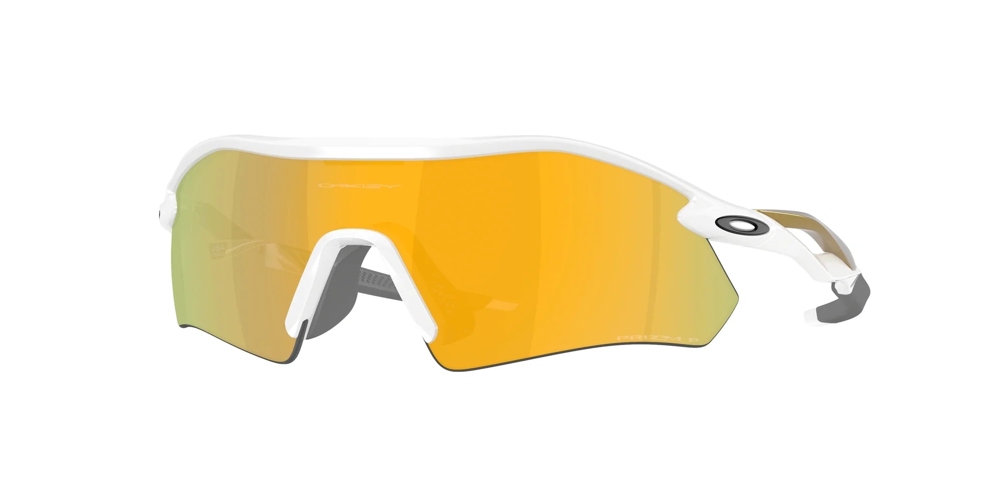 Oakley Radar Plate Polarize Güneş Gözlüğü 9495D 949505 Polished White Prizm 24K Polarized