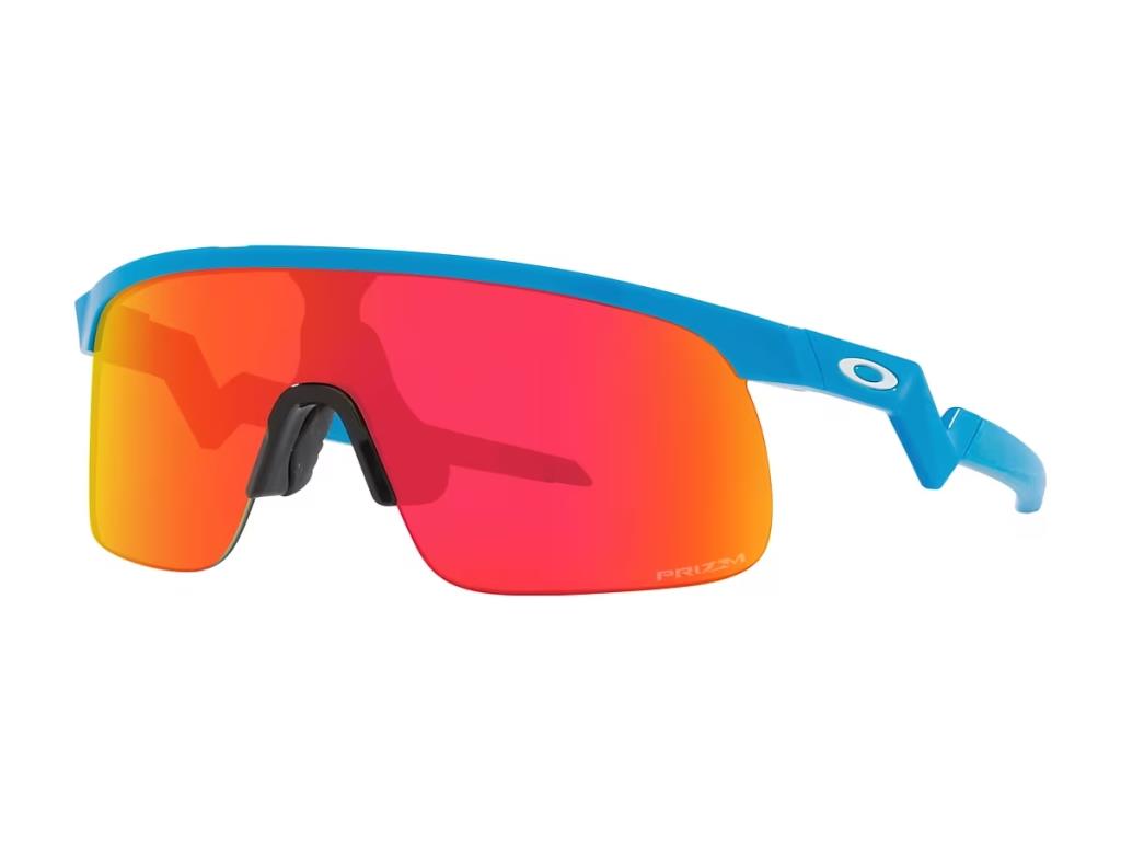 Oakley Resistor Kids Sunglasses J901005 Sky Blue Prizm Ruby