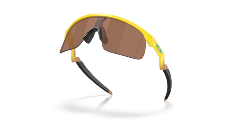 Lunettes de soleil jeunesse Oakley Resistor Fortnite édition spéciale J901028 Yellow Prizm Tungsten