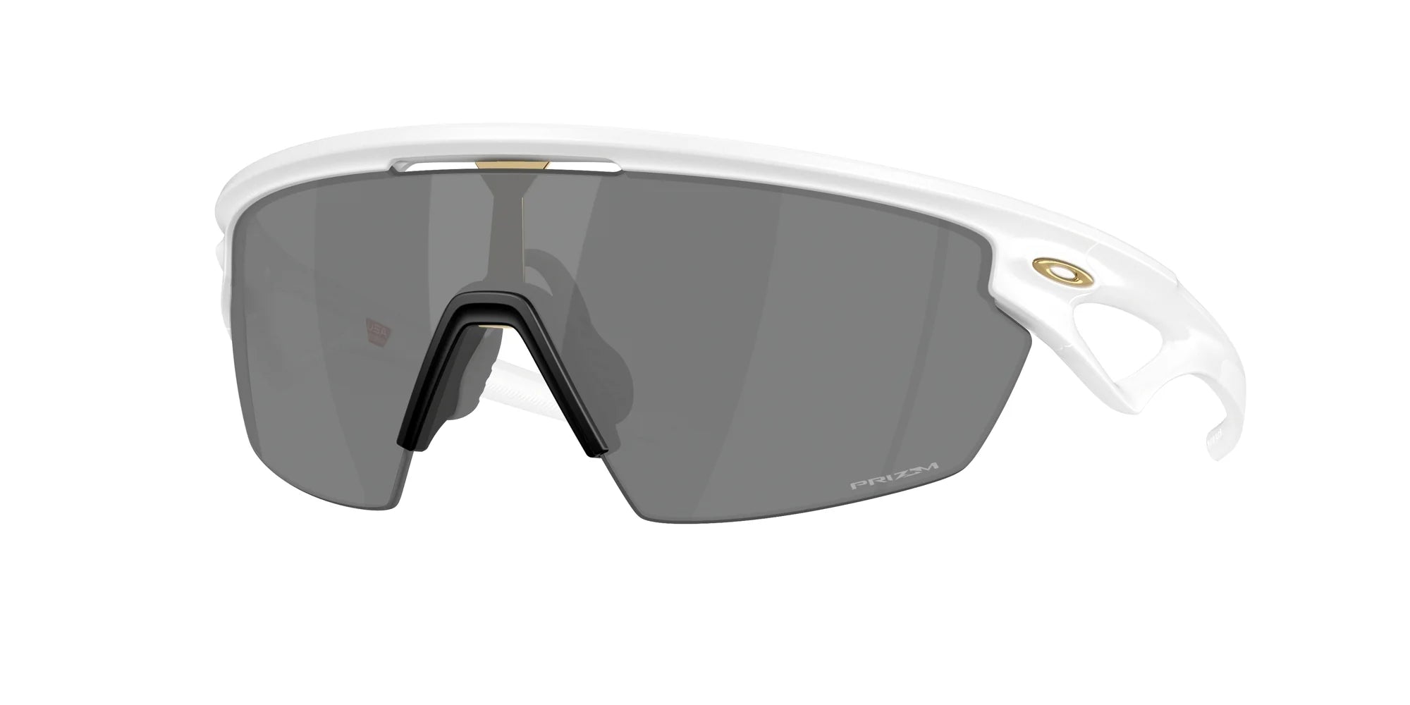 Солнцезащитные очки Oakley Sphaera 940324 матово-белые призматические черные