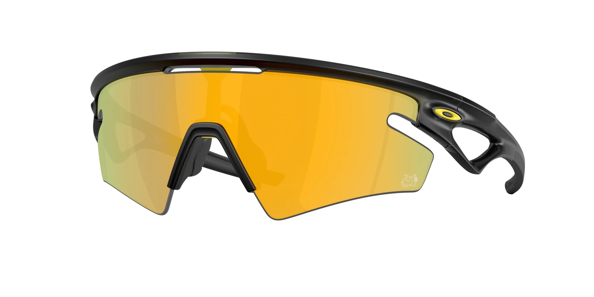 Oakley Sphaera Slash Tour De France Özel Seri Polarize Güneş Gözlüğü 949908 TDF Matte Black Ink Prizm 24K Polarized