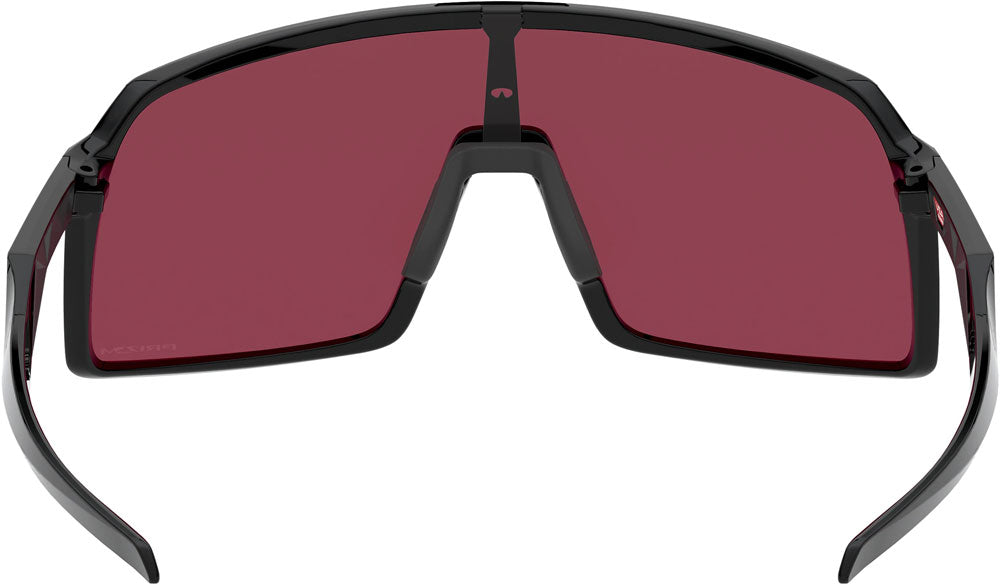Oakley Sutro Cycling Sunglasses Polished Black Prizm Snow Black Iridium