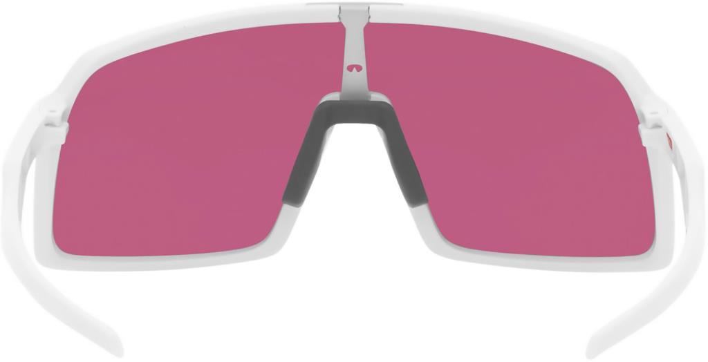 Oakley Sutro Cycling Sunglasses Polished White Prizm Field