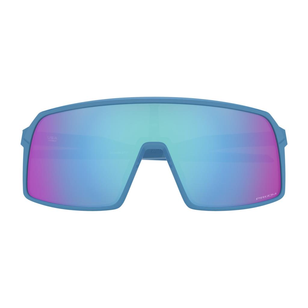 Велосипедные солнцезащитные очки Oakley Sutro Sky Prizm с сапфировым стеклом