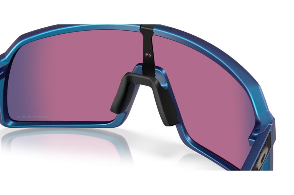 Солнцезащитные очки Oakley Sutro 9406C1 матовые голубые/синие, цветной переход Prizm Road