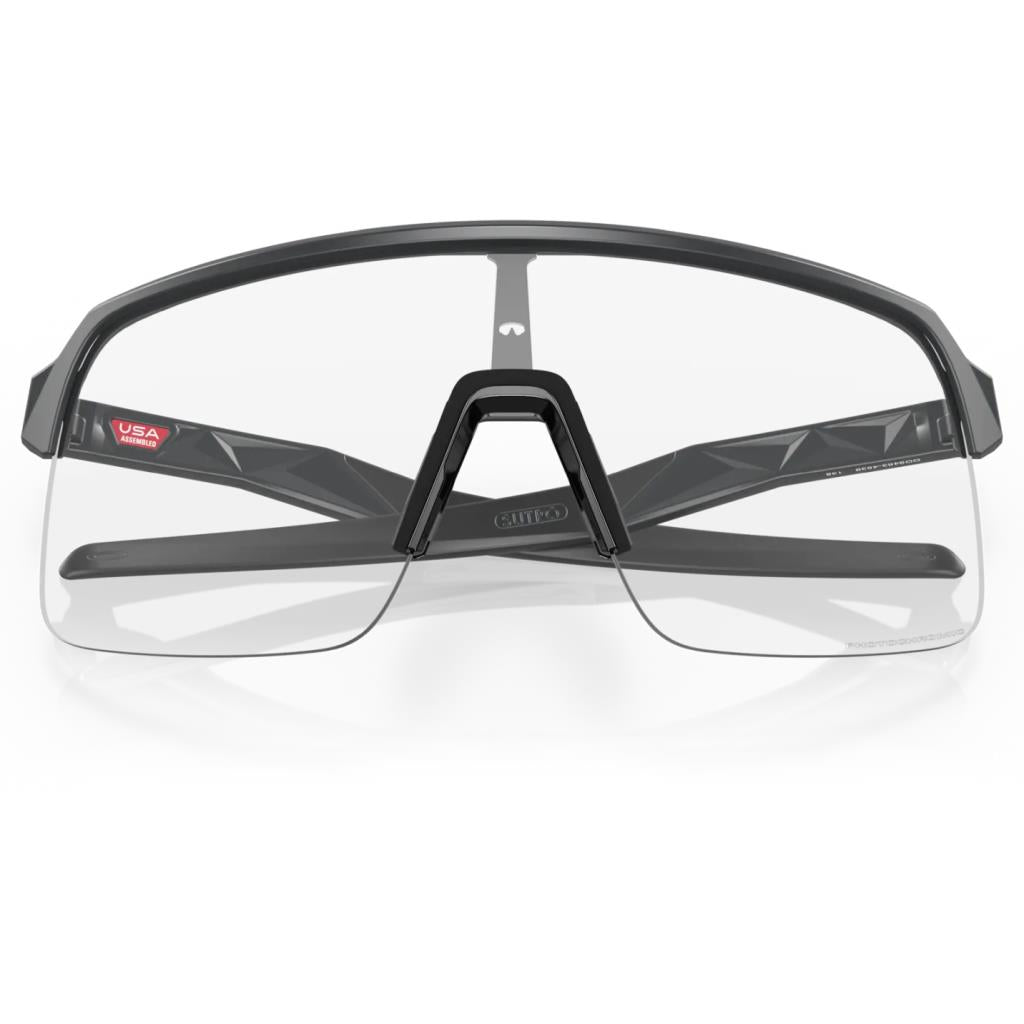 Oakley Sutro Lite Cycling Sunglasses Matte Carbon Clear PhotoChromic