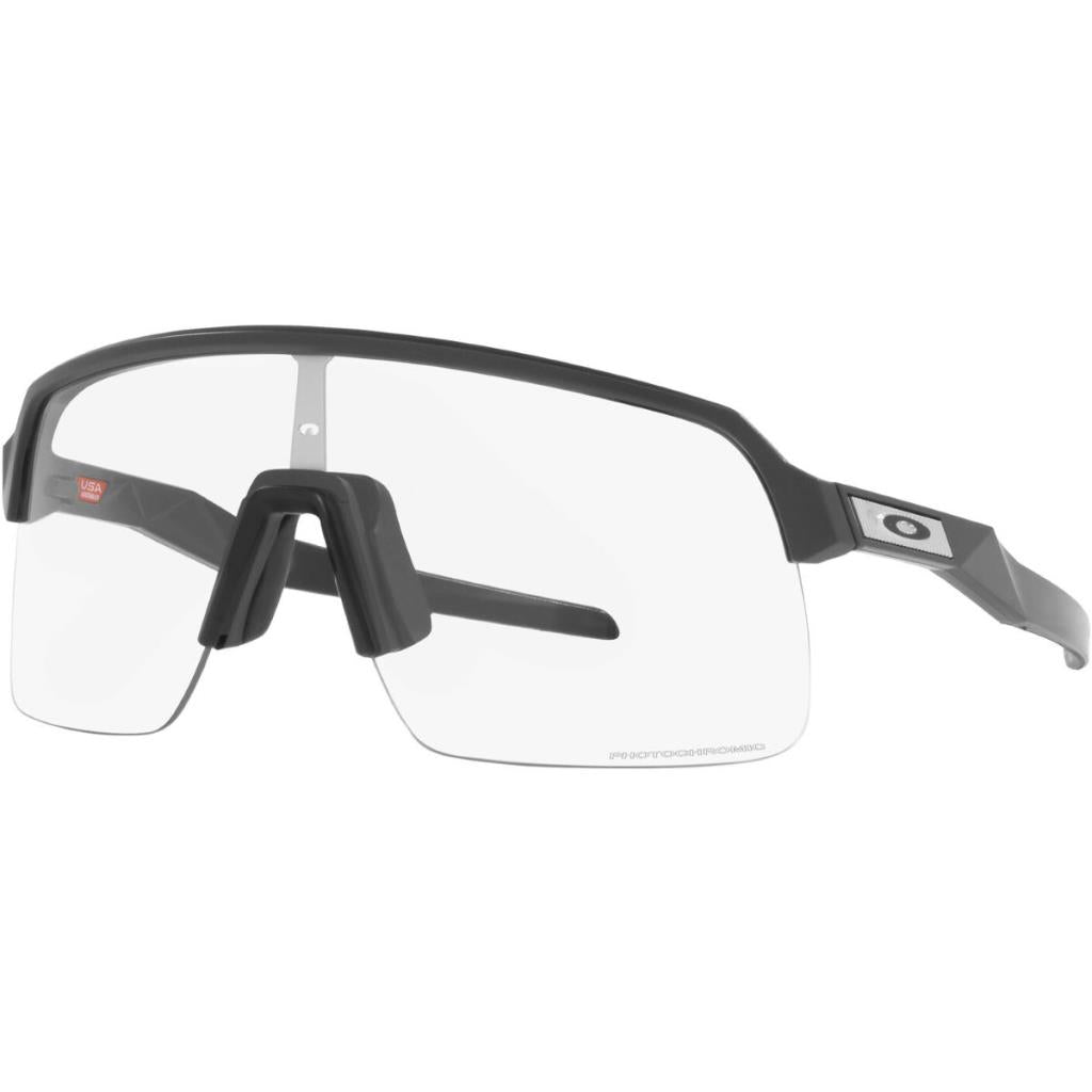 Oakley Sutro Lite Cycling Sunglasses Matte Carbon Clear PhotoChromic