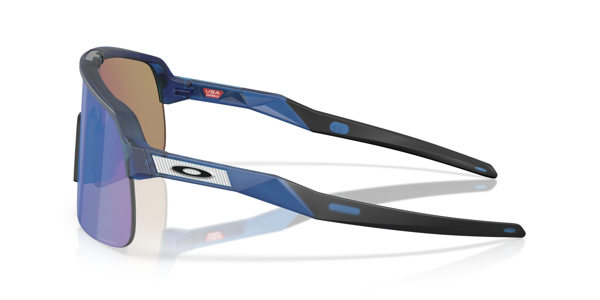 Солнцезащитные очки Oakley Sutro Lite S 949603, матовые, прозрачно-голубые, призматические, сапфировые