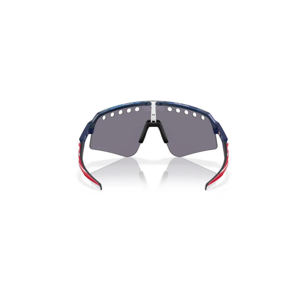 Oakley Sutro Lite Sweep Sunglasses 946528 American Flag TLD Blue ColorShift Prizm Gray