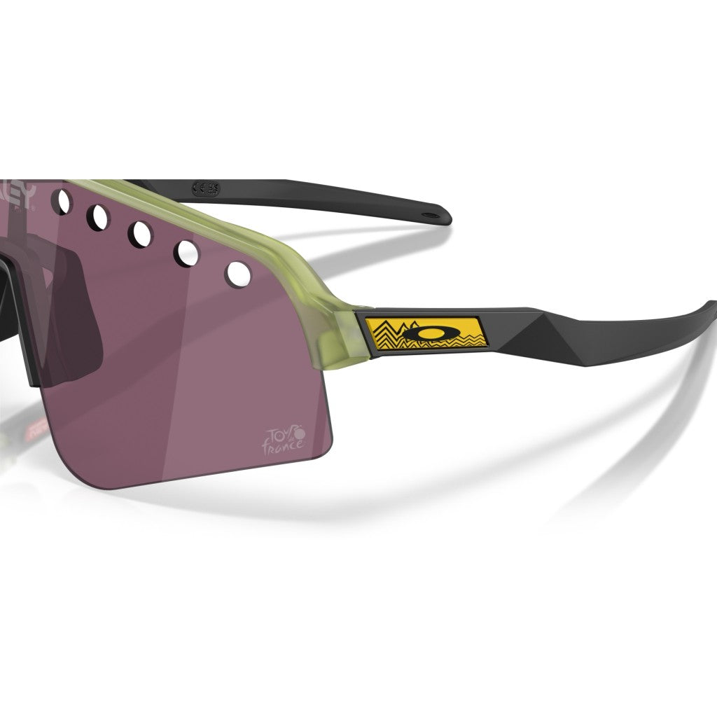 Oakley Sutro Lite Sweep Mathieu Van Der Poel Özel Seri Güneş Gözlüğü 946536 Matte Trans Fern Prizm Road Black