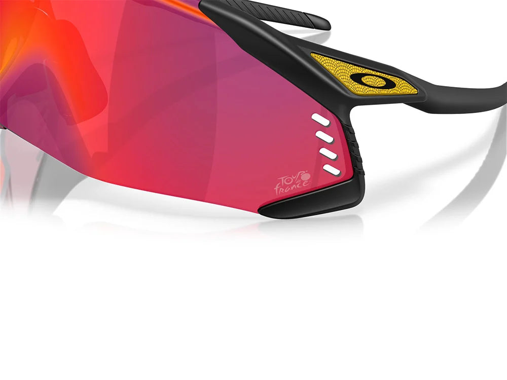 Oakley Velo Kato TOUR DE FRANCE Özel Seri Güneş Gözlüğü 950108 Matte Black Prizm Road