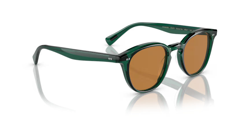Oliver Peoples Desmon Sun Güneş Gözlüğü OV5454SU 176353 Translucent Dark Teal Cognac 50 Ekartman