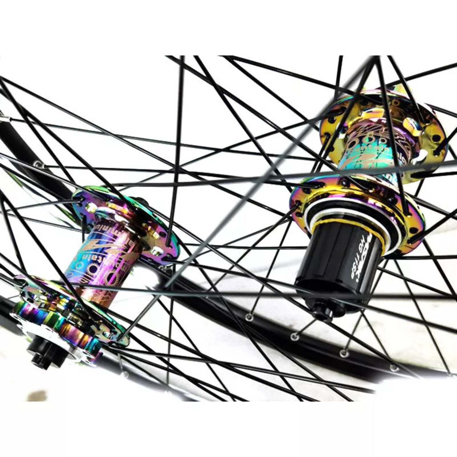 Pasak HB08HG-QR Rulmanlı 6 Vida 32 Delik Ön Arka Göbek Seti Rainbow