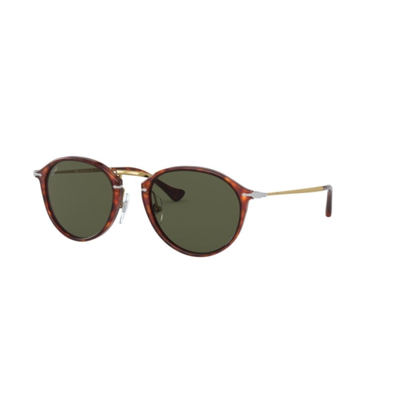 Persol 0PO3046S 24/31 49 Güneş Gözlüğü Brown Havana Green