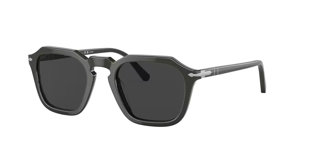 Persol 0PO3292S Polarize Güneş Gözlüğü Dark Green Polar Black 1188483P 52 Ekartman