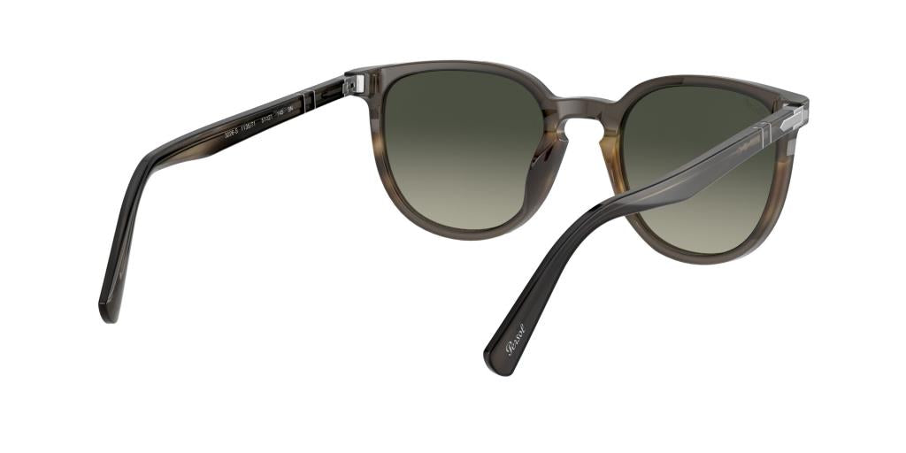 Persol Güneş Gözlüğü Black Striped Grey Striped Grey 0PO3226S