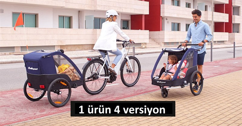 Polisport Bisiklet Römorku Çocuk Taşıyıcı