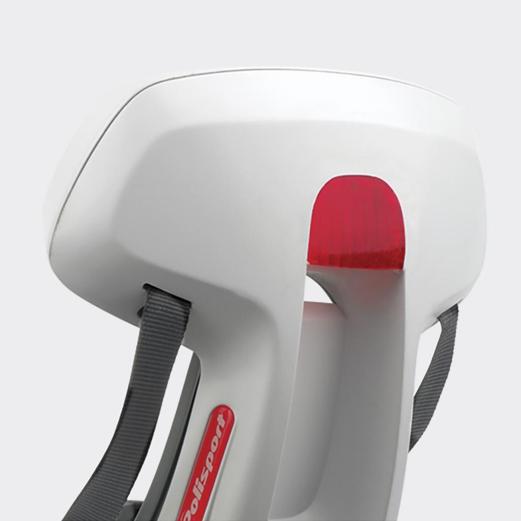 Polisport Guppy Junior Bagaj Bağlantılı Arka Çocuk Koltuğu Beyaz