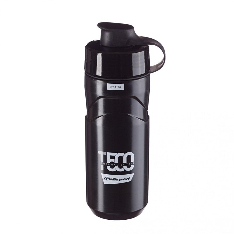 Polisport T500 Thermal Bike Bottle 500 ML BLACK