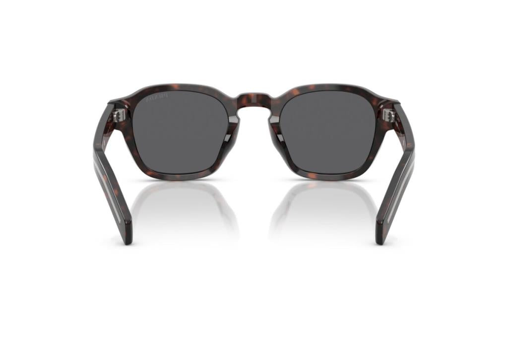 Prada Güneş Gözlüğü 0PR A16S 49 Ekartman 17N731 Tartaruga Radica Dark Grey
