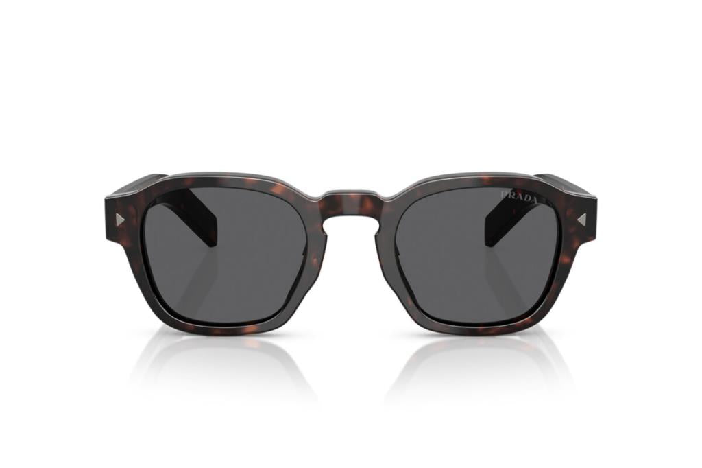 Prada Güneş Gözlüğü 0PR A16S 49 Ekartman 17N731 Tartaruga Radica Dark Grey
