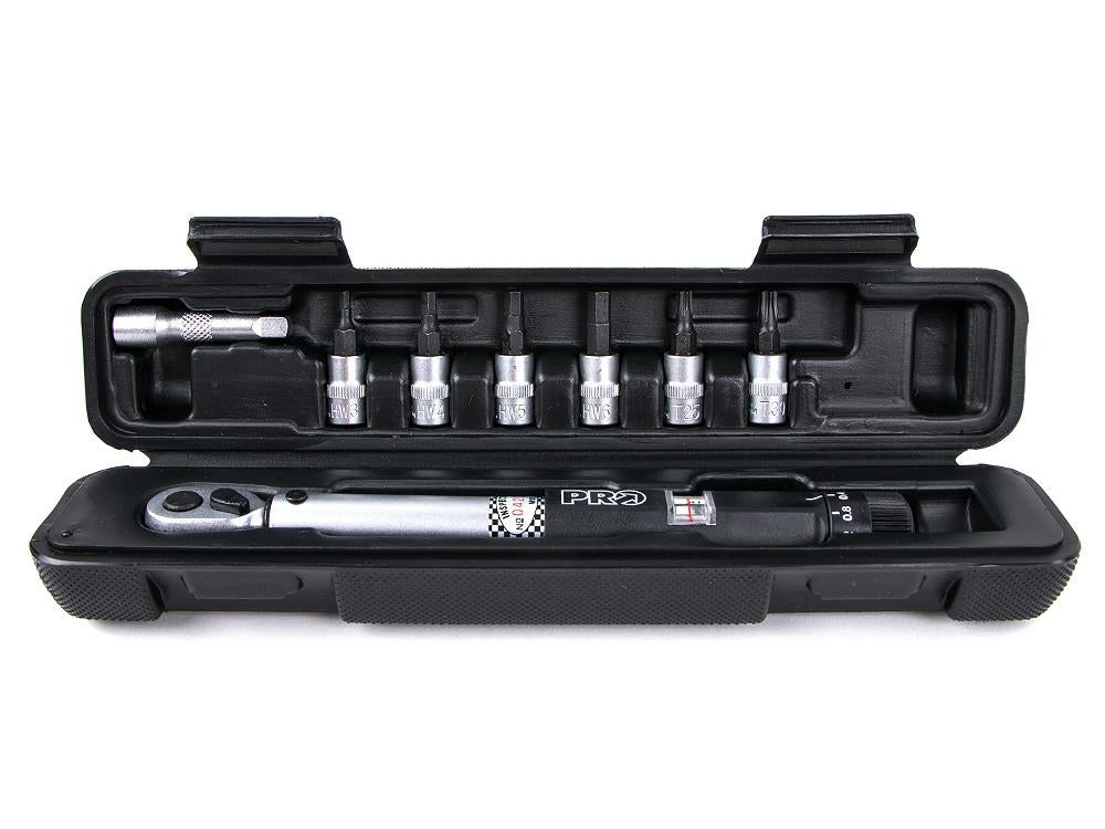 Pro Ayarlı Tork Seti 3-15 Nm (3/4/5/6mm/T25/30) Kutulu Siyah